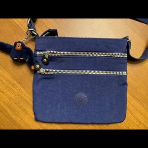 Kipling Navy Blue Mini Alvar bag